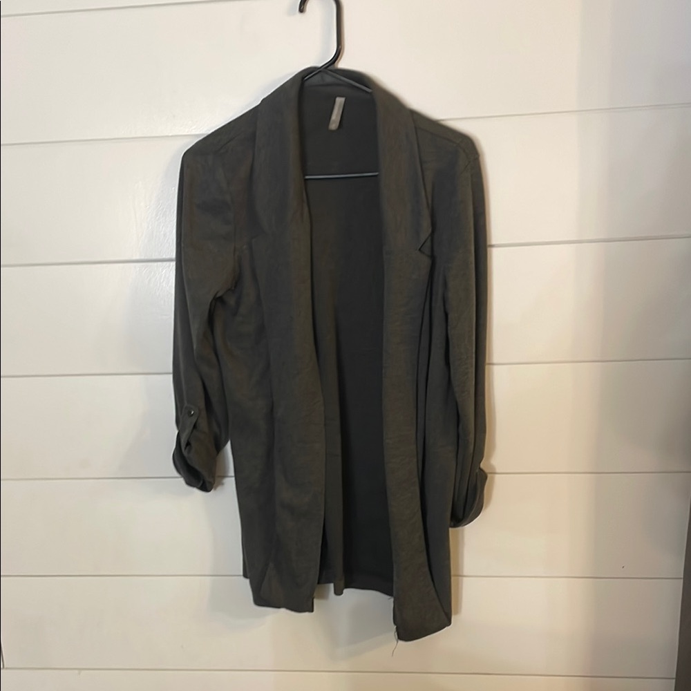 Elegant Charcoal Women's Sweater